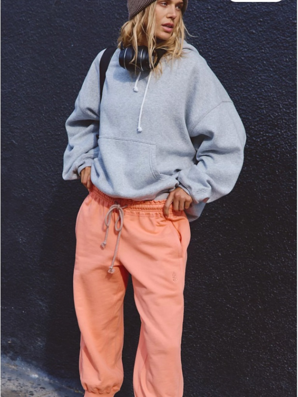 NWOT Free People Flutter Cropped Joggers